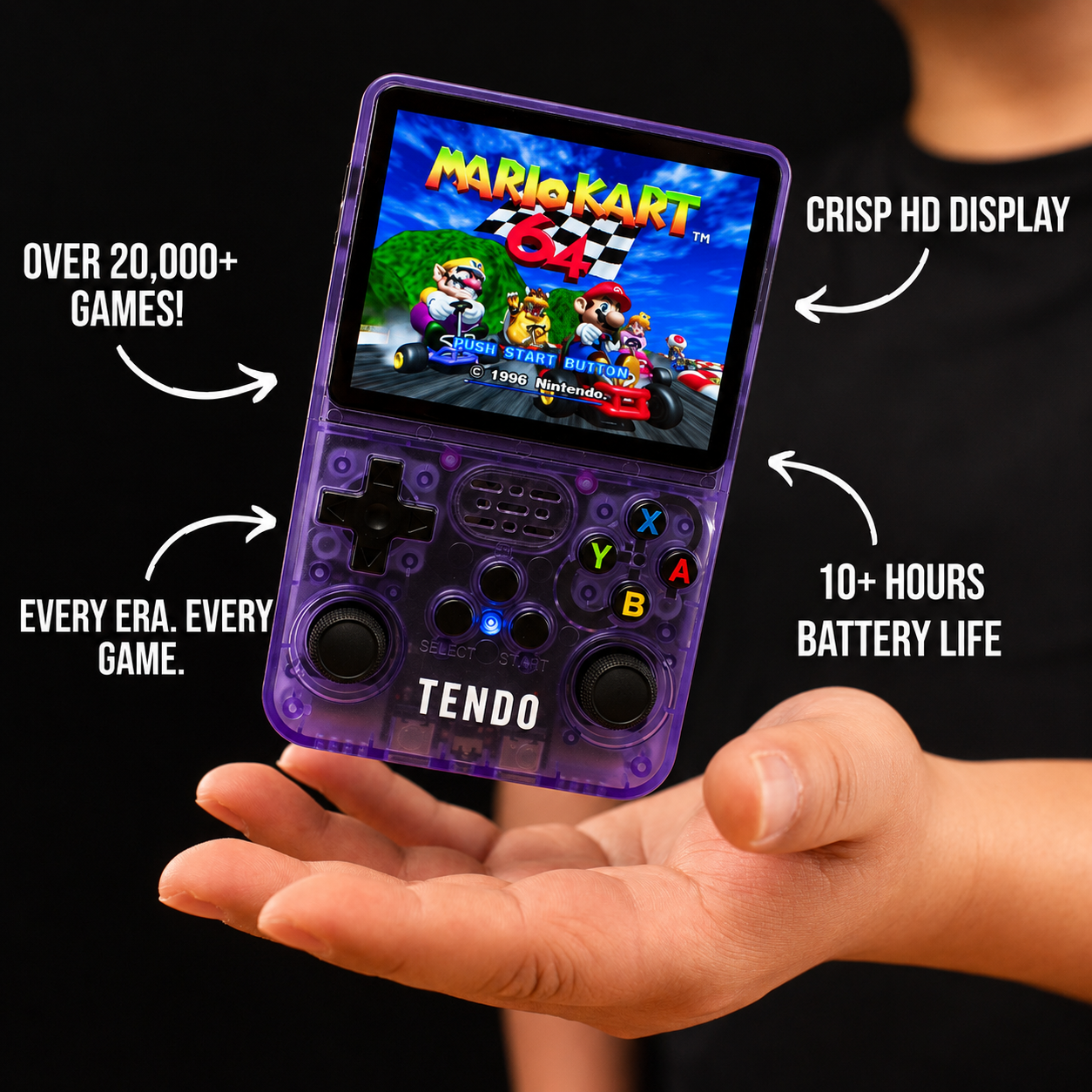 Retro handheld game console product image 4